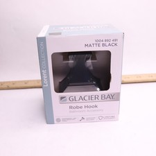 Glacier Bay Lorent Robe Hook in Matte Black