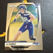 2024 Panini Prizm - Rookies AJ Barner #304 (RC)