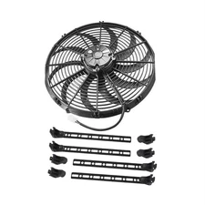 SPAL 12" Pull Type Curved Blade Radiator Cooling Fan & Mount Kit