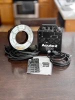 Profoto Acute 2 1200 Power Pack + Acute 2/D4 Ring Flash/Ring Light - Works great