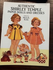 Authentic Shirley Temple Paper Dolls and Dresses