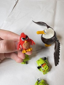 LEGO Mighty Eagle Minifigure Lot Of 5 - 75826 Angry Birds Used King Pig's Castle