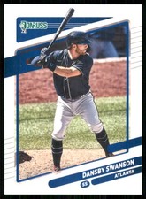 2021 Donruss #66 Dansby Swanson Atlanta Braves 52983