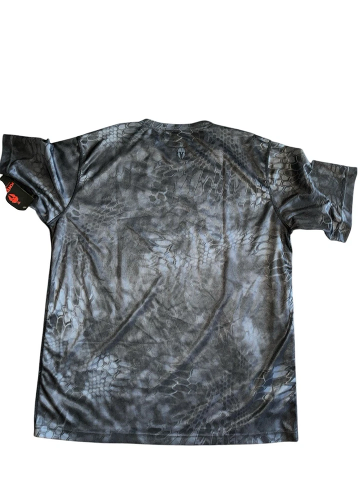 Kryptek Hyperion SS Shirt Black Gray Battlefield 2 Back Country Mens XL NWT - Image 2 of 4