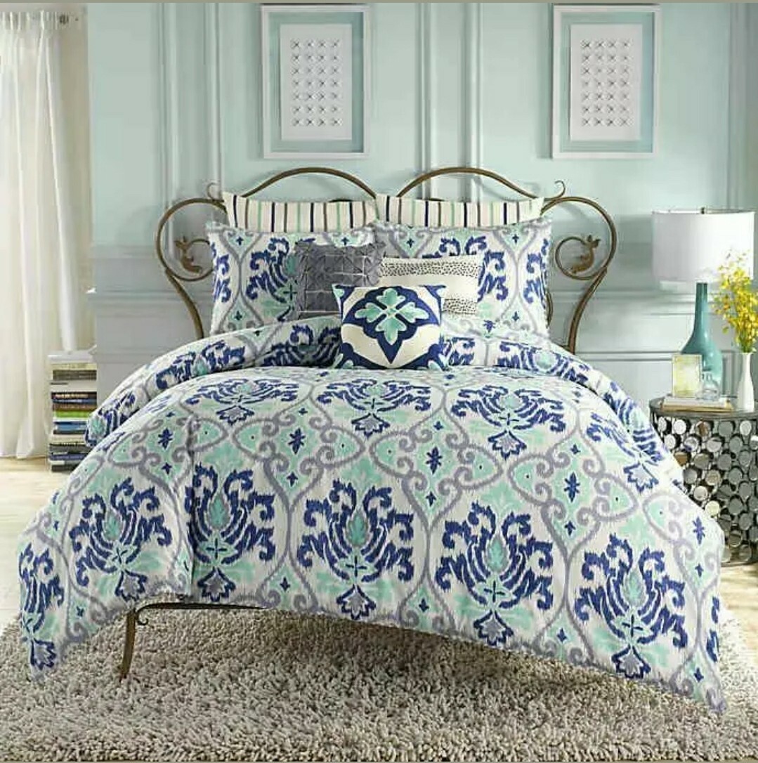 TWIN XL COMFORTER SET NEW Moroccan 