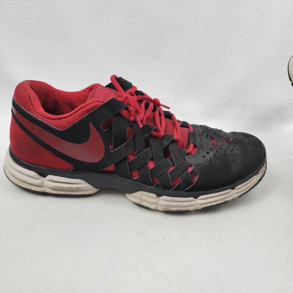Nike lunar fingertrap red and black Clearance