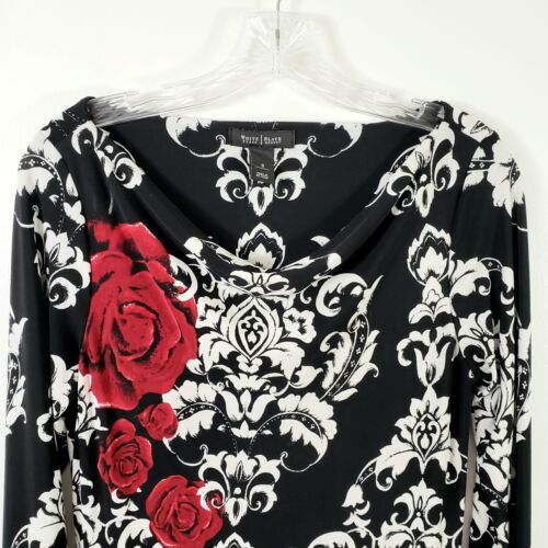 White House Black Market Size S Womens Black Casual Dress - Picture 2 of 11