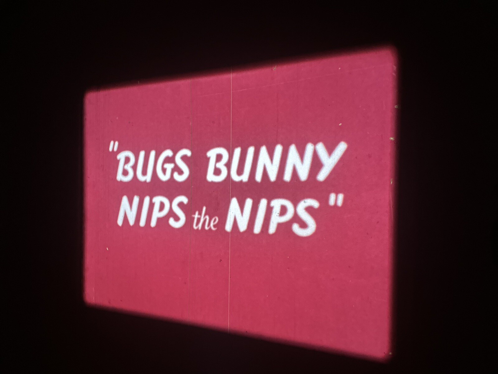 16mm Film '44 BUGS BUNNY NIPS THE NIPS Dir Freleng Bugs Bunny World