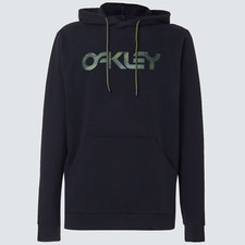 Oakley Men's B1B Po Hoodie 2.0 Hoody Pullover Jacket Black/Core Camo Large New