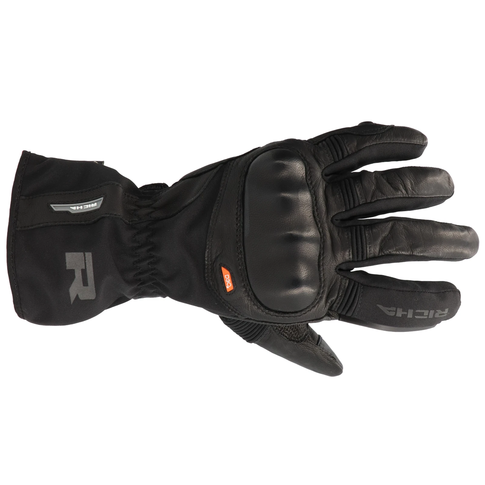 Richa Hypercane Goretex Motorcycle Gloves - Black