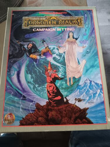 TSR 2nd Ed Ad&d Forgotten Realms Campaign Setting 1085 - Picture 1 of 7