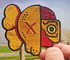 Embroidered Patch Iron-On/Sew-On for jackets, hats, bags, jeans etc