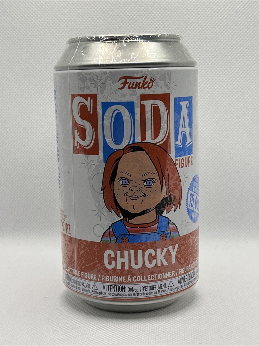 Funko SODA Chucky フィギュア Amazon.com: Funko Vinyl SODA, Chucky, Chucky, Bloody, 1/6