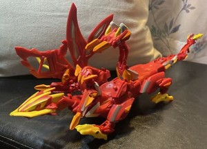 DRAGON SEGA BAKUGAN gundalian invaders dragonoïde colosse rouge 2010