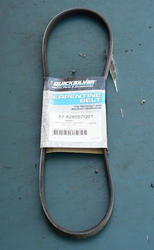 200 225 DFI Mercruiser Serpentine Belt 57-828507q01, Alternator 828507