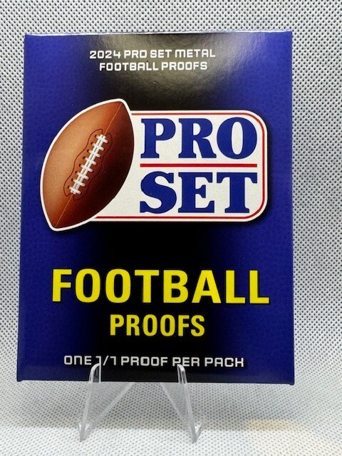 2024 Leaf Metal Football Pro Set Proofs One 1/1 Proof Factory Sealed