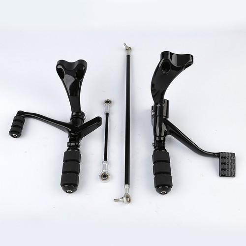 Forward Controls Pegs Levers Linkages For Harley Sportster XL 883 XL1200 Custom - Picture 10 of 18