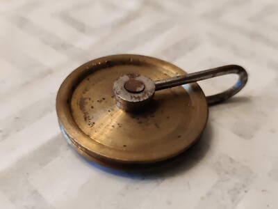 Riemenscheibe Rad Messing 40mm Durchm. Bis 2 mm Draht Uhr Reparatur Ersatzteil
