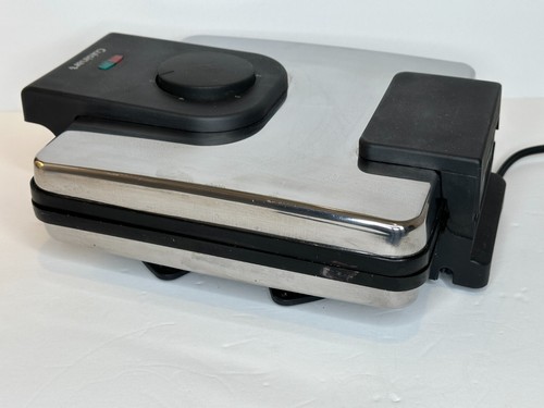Cuisinart Belgian Waffle Maker - Stainless Steel - Model WMB-4 - 4 Waffle Maker - Picture 5 of 8