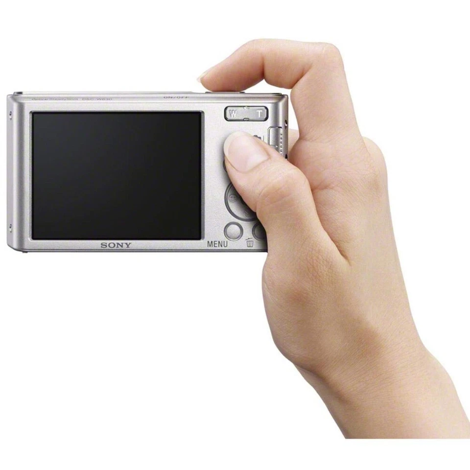 Sony DSC-W830 Cyber-Shot 20.1MP 8x zoom Digital Camera Silver - Image 4 of 4
