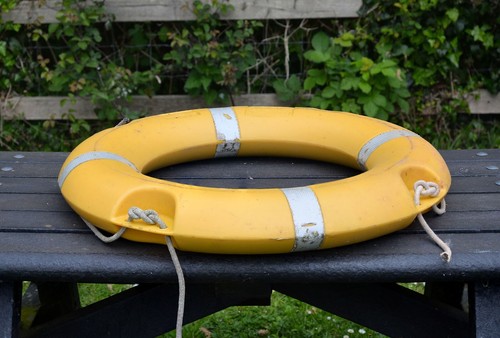 boa anello salvagente vecchio usato 74 cm salvagente EVAL - CONSEGNA GRATUITA - Foto 9 di 9
