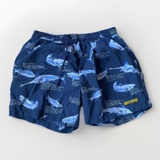 Vintage Ralph Lauren Polo Sport Fish All Over Print Swim Shorts Trunks MENS XL
