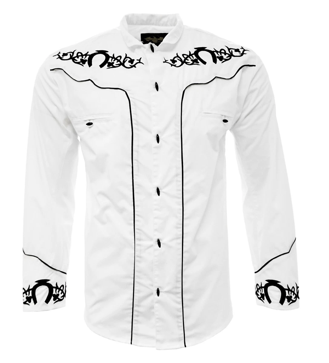 Boys white shop western shirt