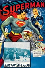 1948 Superman Poster Print 11X17 Clark Kent Lois Lane DC Comics Gotham City 🍿