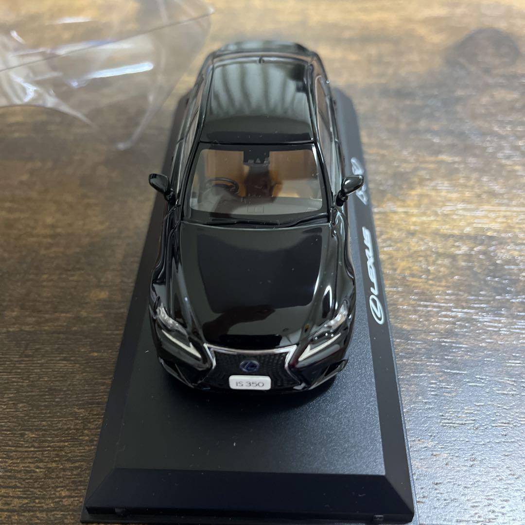 Lexus IS 350 ブラック ミニカー 1/43 Kyosho Original 1/43 Lexus IS 350 F SPORT Starlight Black GF