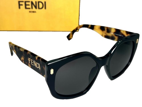Fendi Womens Sunglass FS 307 Italy Brown Tint Eyeglass  display picture 3
