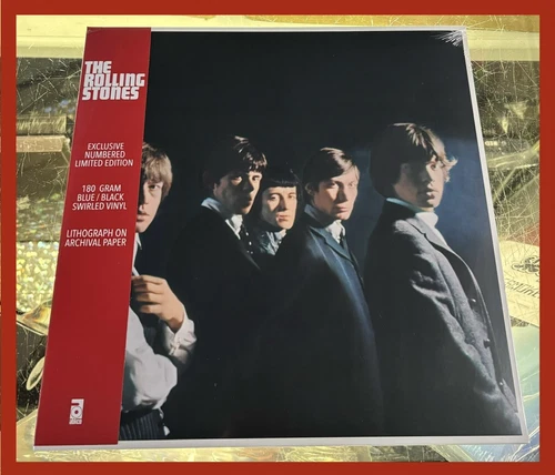 The Rolling Stones- Self Titled (UK) LP On Blue & Black Swirled Vinyl RSD 2024