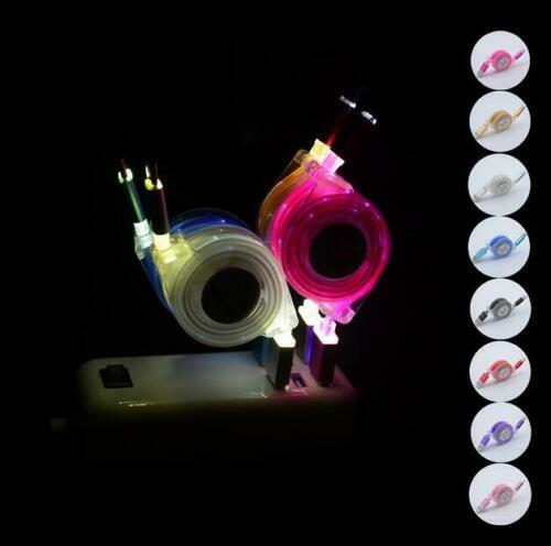 Retractable LED Type C USB 3.1 Fast Data Charger Cable For Samsung S8 S9 + S10 e - Picture 1 of 7