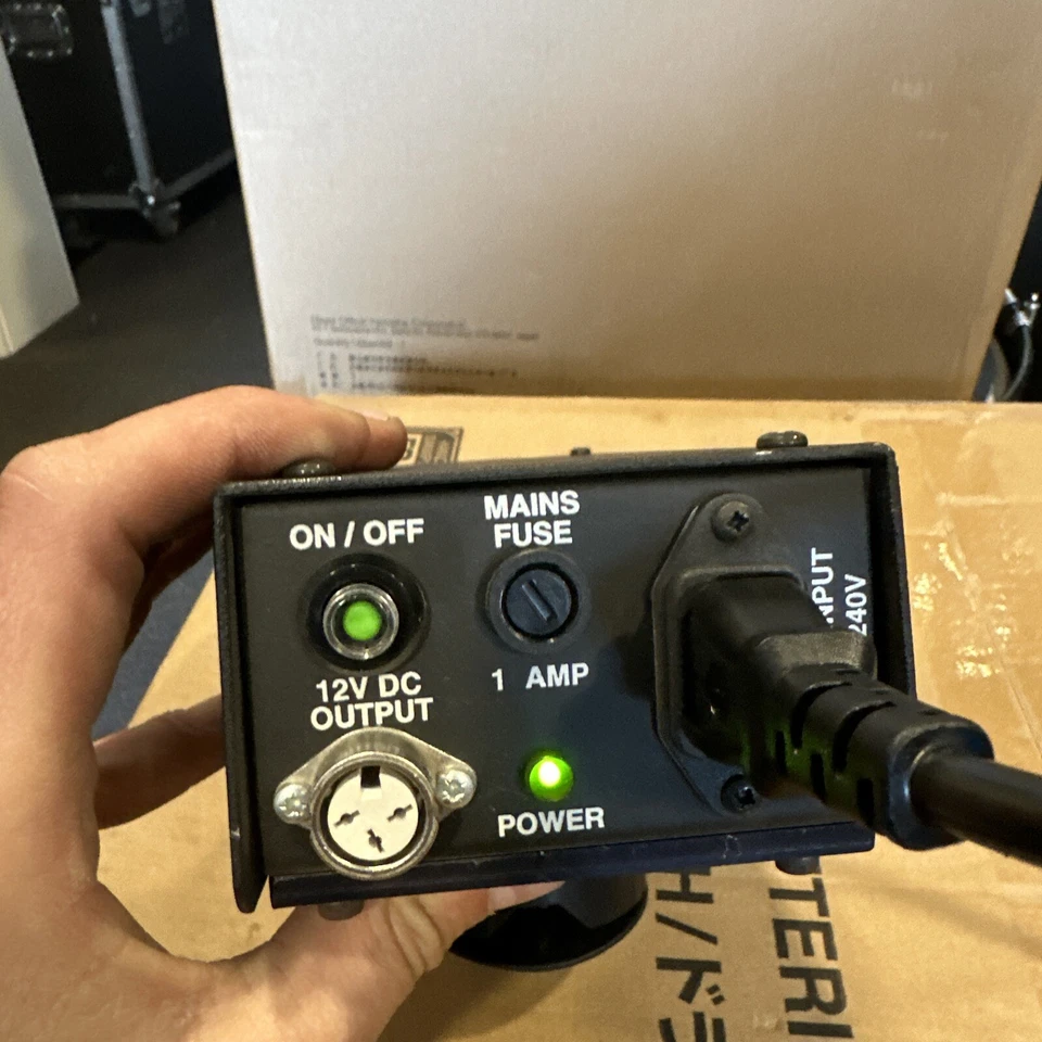 BDL Autoscript power supply box 1 amp 12v DC  - Image 2 of 4