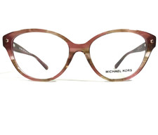 Michael Kors Eyeglasses Frames MK 4042 Kia 3242 Clear Brown Cat Eye 51-16-135