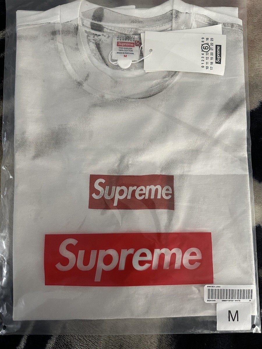 Supreme MM6 Maison Margiela Box Logo Tee Spring Summer 2024 Supreme MM6 Maison Margiela Box Logo Tee Spring Summer 2024