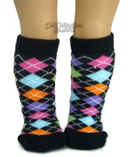 Colorful Argyle Socks made for 18" American Girl Doll Clothes Accessories