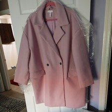 Leith From Nordstrom Gorgeous Lavender Oversized Coat Plus Sz 2x Nwot