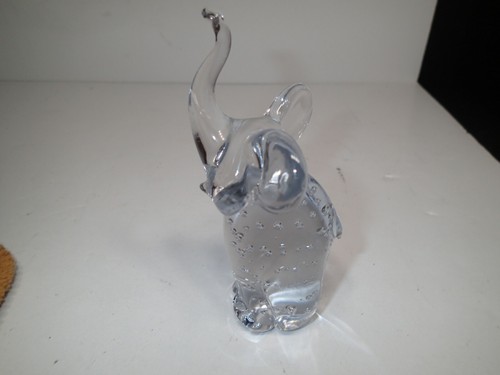 Lefton Glass Trunk Up Elephant 05997 Taiwan in very nice condition no blemishes - Picture 3 of 4