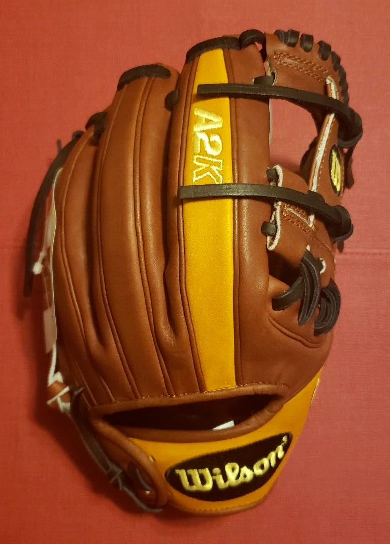 Wilson A2K DP15GM Dustin Pedroia Game Model Baseball Glove 11.50