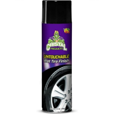 Cristal Products CRI-107-C Untouchable Wet Tire Finish Premuim Aerosol 13 oz.
