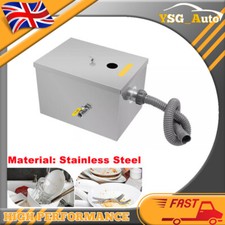 Commercial Restaurant Grease Trap Interceptor Waste Fat Filter Stainless Steel