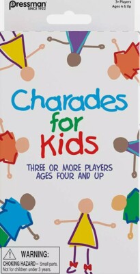 Charades for Kids Card Game by Pressman Toy Corporation