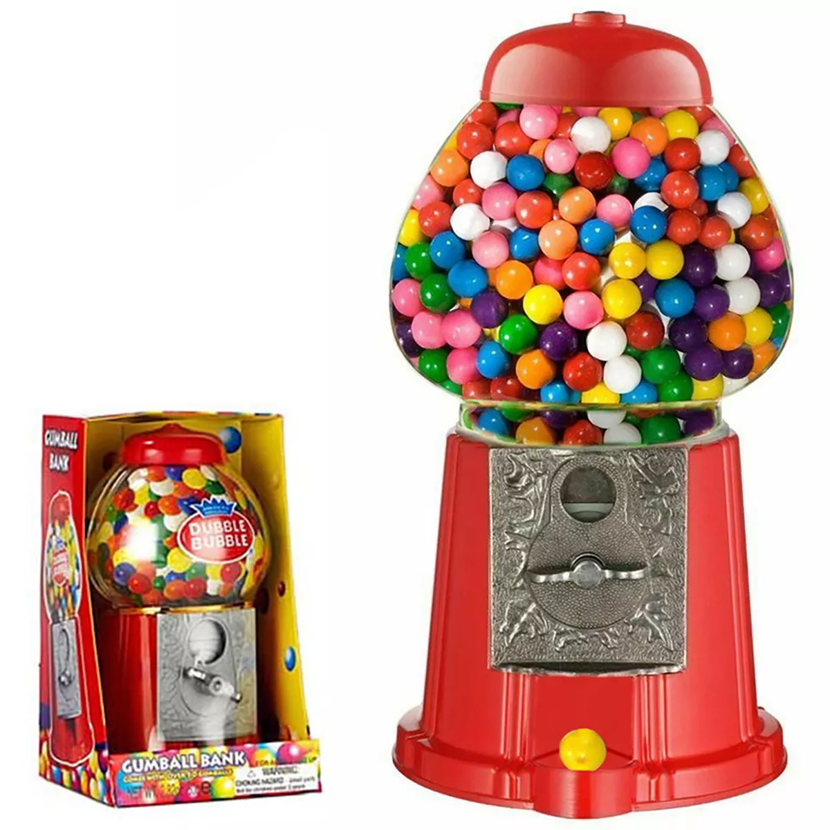 Gumball Machine – Bubble Gum Sweet Dispenser Mini Retro Candy Vending  Vintage