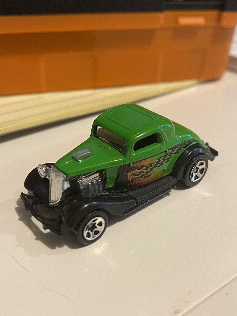 Hot Wheels 1934 Ford 3 Window Coupe Green Hot Rod 1979 Thailand 5