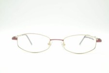 Alpina San Jose Gold Violet Oval Glasses Eyeglass Frame New