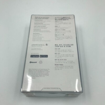 New In Box Plantronics M70 Bluetooth Headset Black Red (In Ear) | eBay