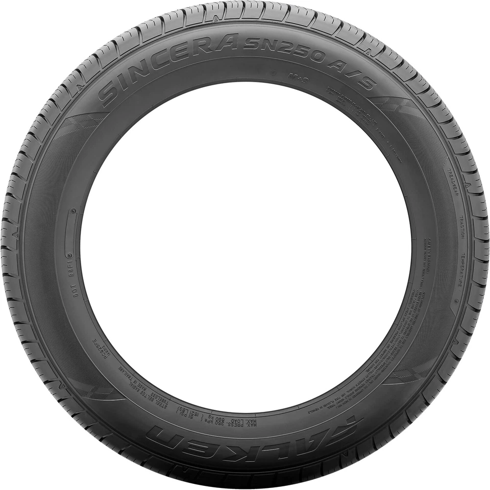 4 Tires Falken Sincera SN250 A/S 195/65R15 91T All Season Foto 4 de 4