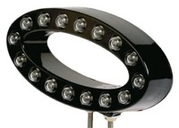 Led-RüCklicht Memphis, Oval, Schwarz, E-GeprüFt, Universal FüR Chopper Und Umbau