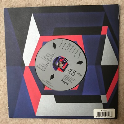 vinyl records, temples, keep in the datk, 7'', Heavenly Recordings