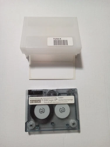 Digital DECtapeII TU58-K, 0149062592 12a CERTIFIED DATA Cartridge --C188 mm Yy